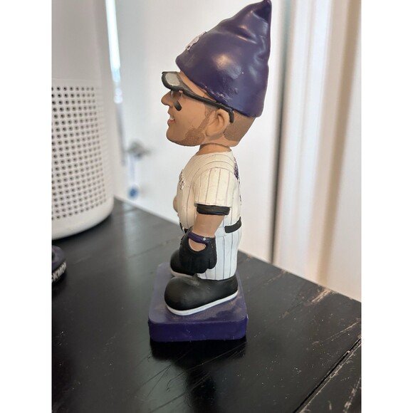 Colorado Rockies Troy Tulowitzki Garden Gnome Bobblehead-2014-#2-MLB-GUC - Picture 2 of 5